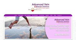 Desktop Screenshot of advancedveinandvascularsolutions.com